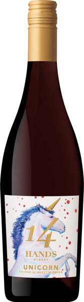 14 Hands Unicorn Mythical Sweet Bubbles Sparkling Red Blend