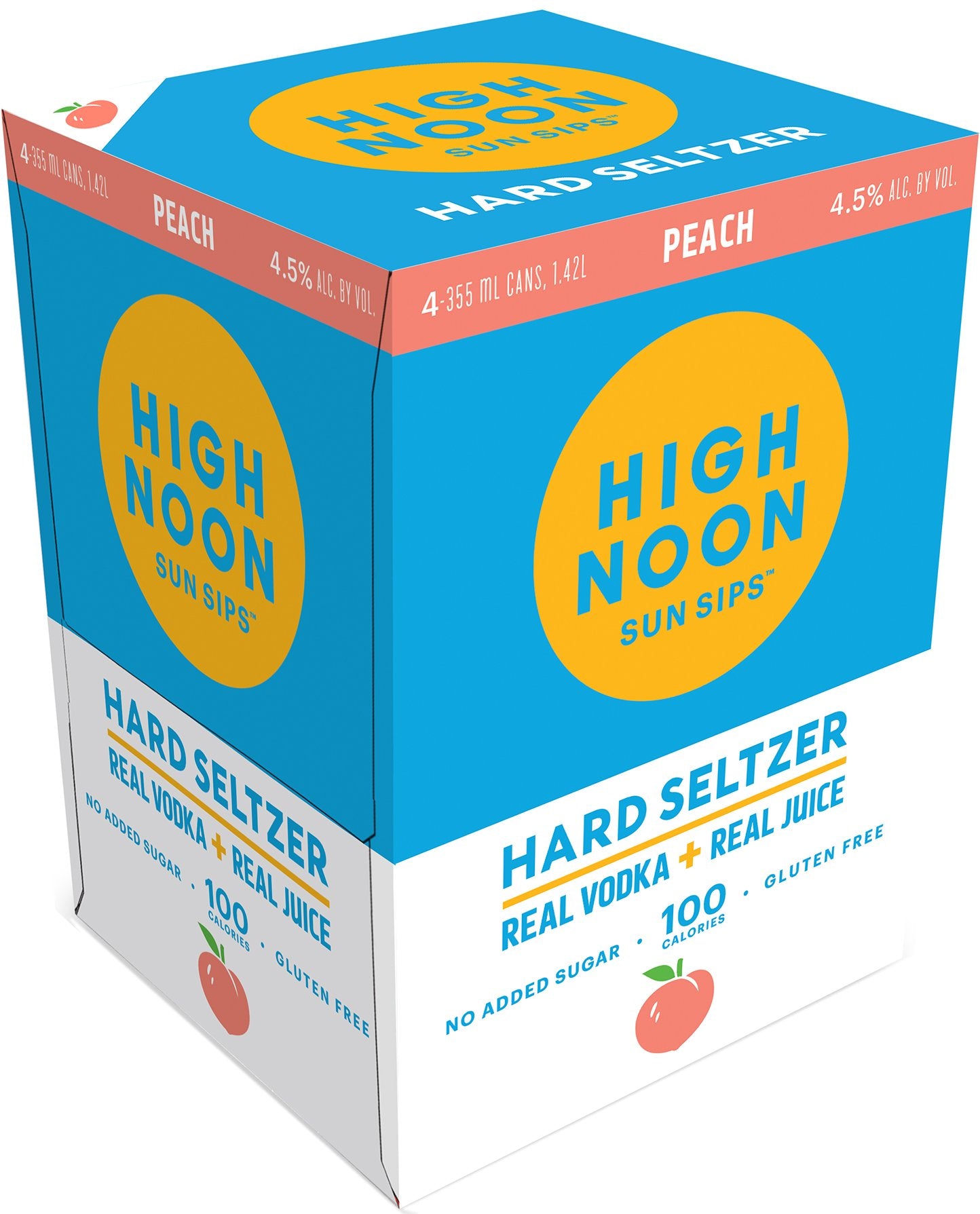 High Noon Peach Hard Seltzer