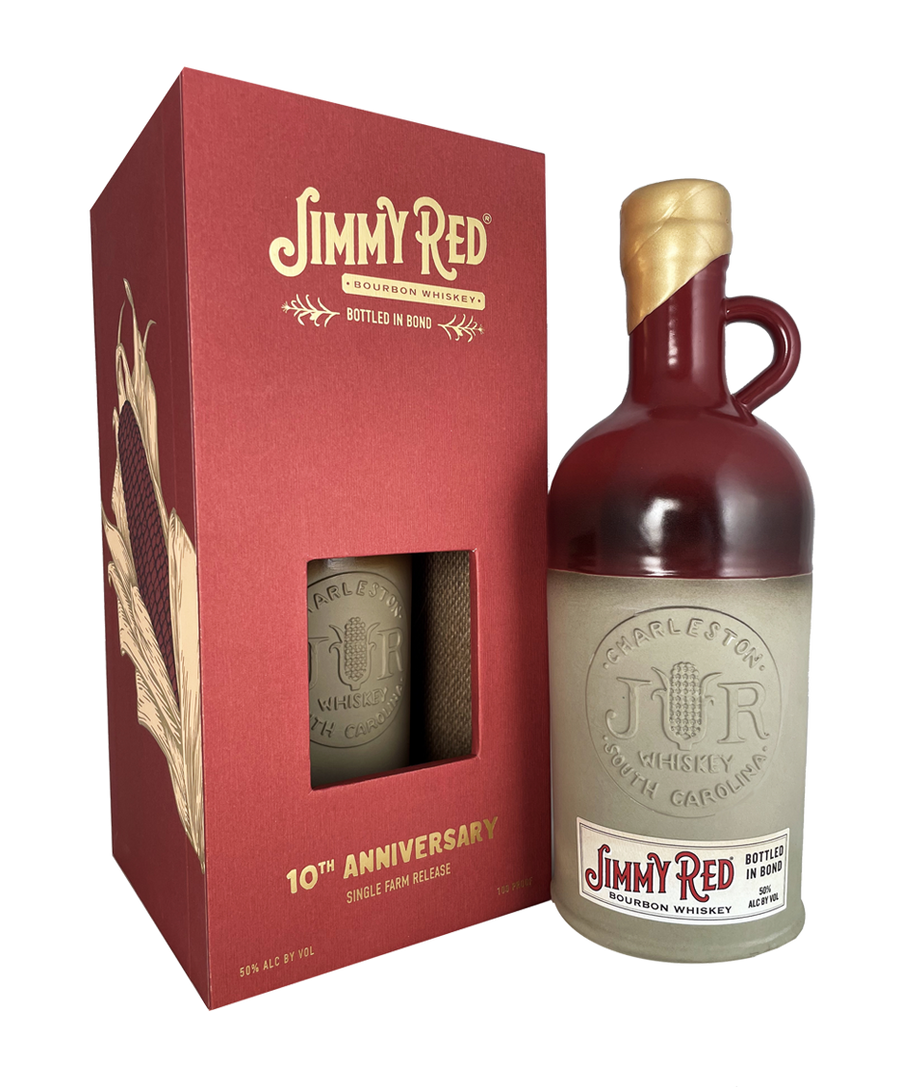 High Wire Distilling Co. Jimmy Red Bourbon Whiskey Bottled-in-Bond 10th Anniversary