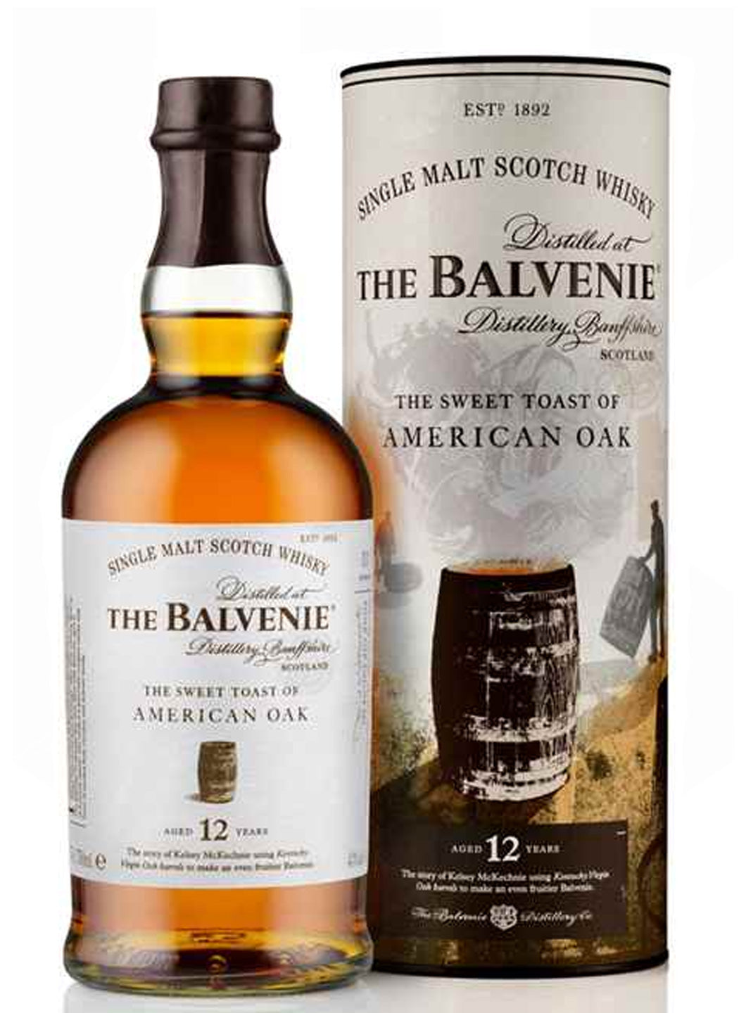 The Balvenie American Oak 12 Year Old Single Malt Scotch Whisky