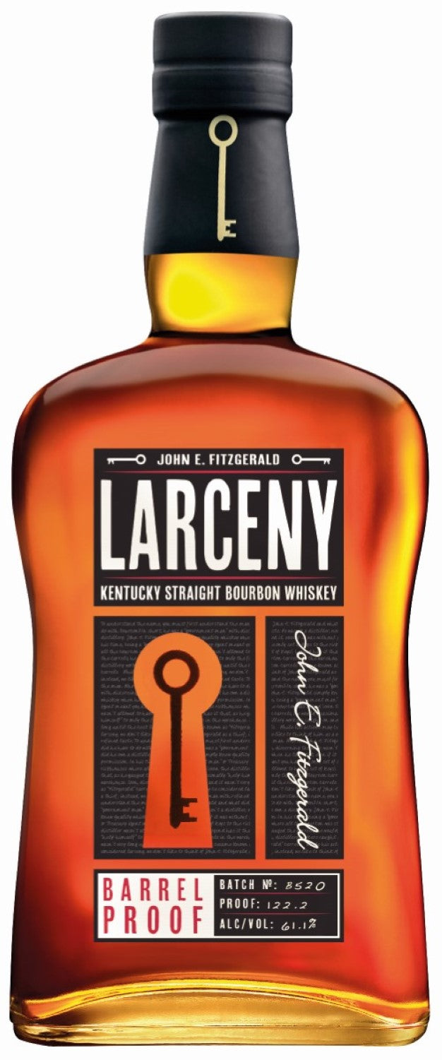 Larceny Barrel Proof Kentucky Straight Bourbon Whiskey (Batch B520, 61.1% ABV)