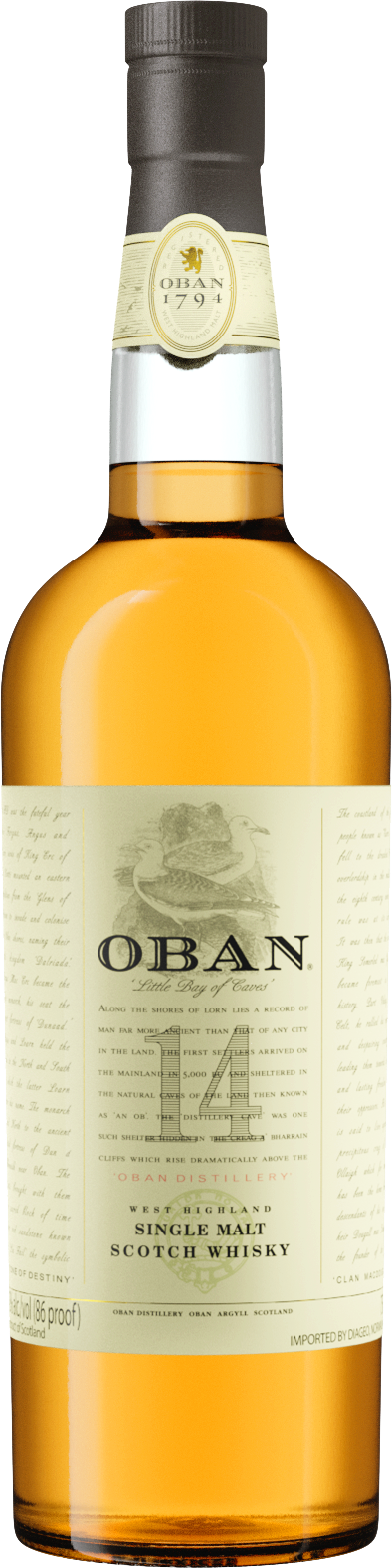 Oban 14 Year Old Single Malt Scotch Whisky