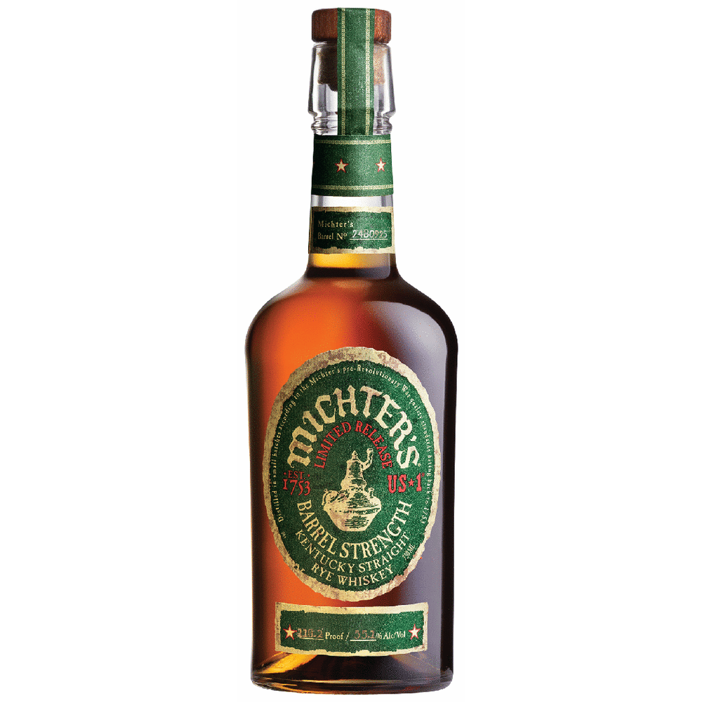 Michter's US*1 Barrel Strength Kentucky Straight Rye Whiskey