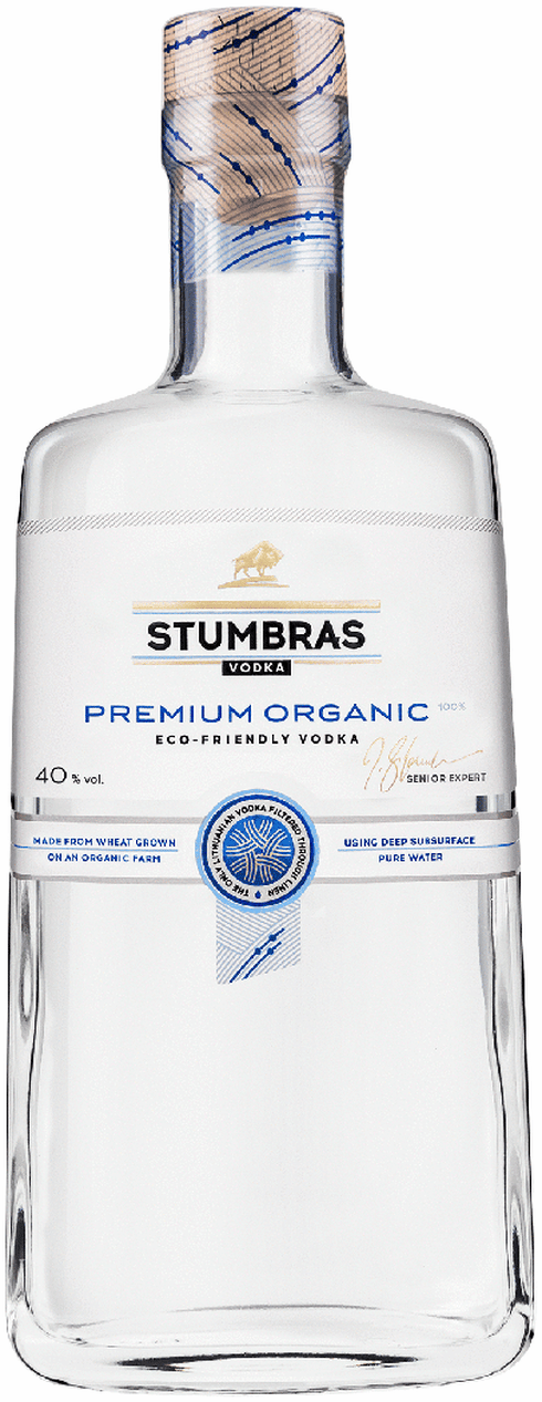 Stumbras Premium Organic Vodka