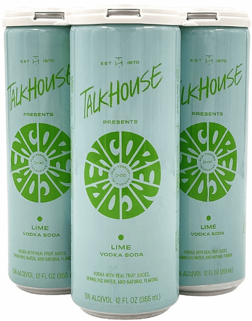 Talkhouse Encore Lime Vodka Soda