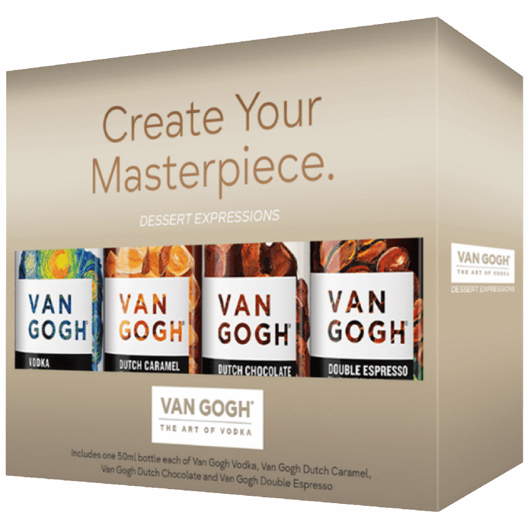 Van Gogh Vodka Miniature Variety 4-Pack