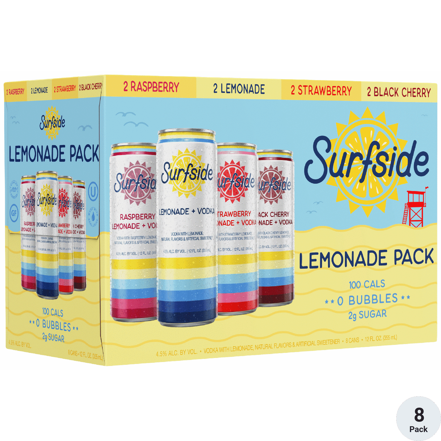 Surfside Lemonade Variety 8-Pack