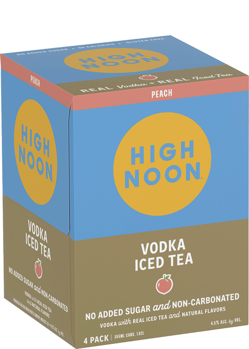High Noon Tea Peach Hard Tea