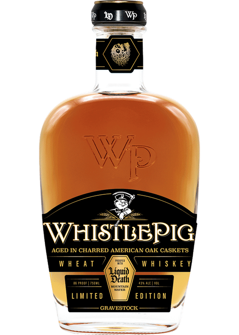 WhistlePig x Liquid Death GraveStock Wheat Whiskey