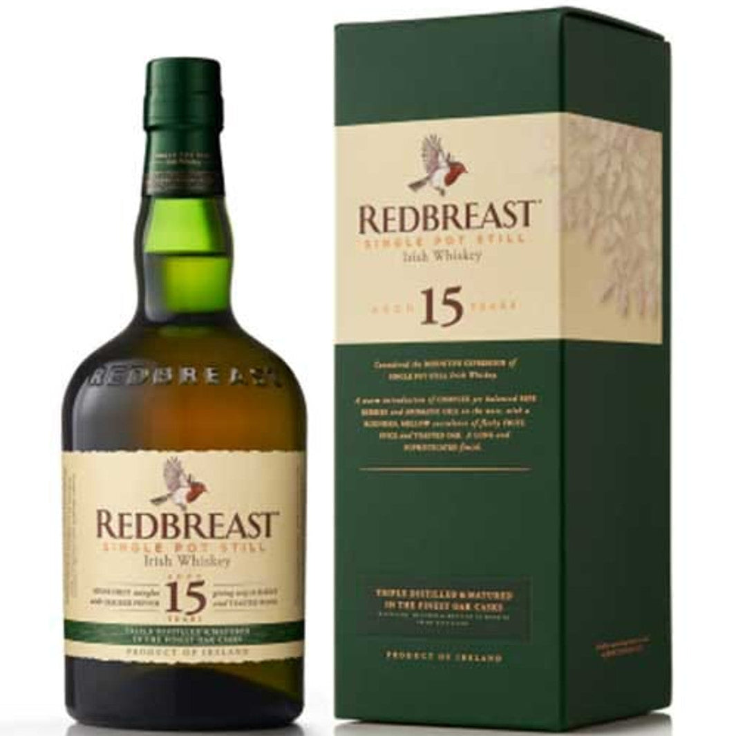 Redbreast 15 Year Old Single Pot Still Irish Whiskey