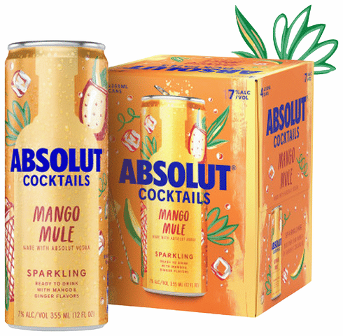 Absolut Cocktails Mango Mule