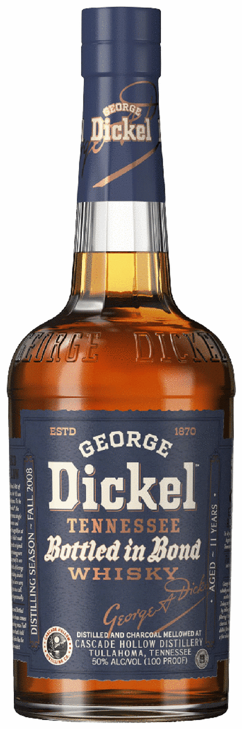 George Dickel Bottled-in-Bond Tennessee Whiskey, Aged 13 Years, Fall 2008