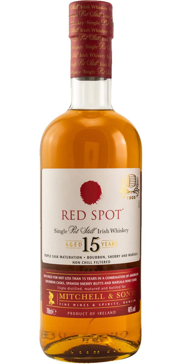 Red Spot 15 Year Old Single Pot Still Irish Whiskey