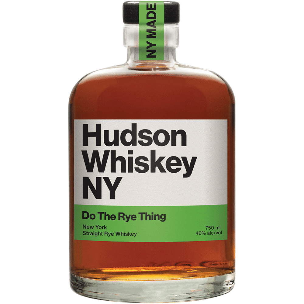 Hudson Whsikey Do The Rye Thing