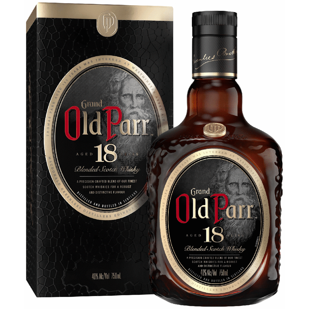 Old Parr Superior 18 Year Old Blended Scotch Whisky