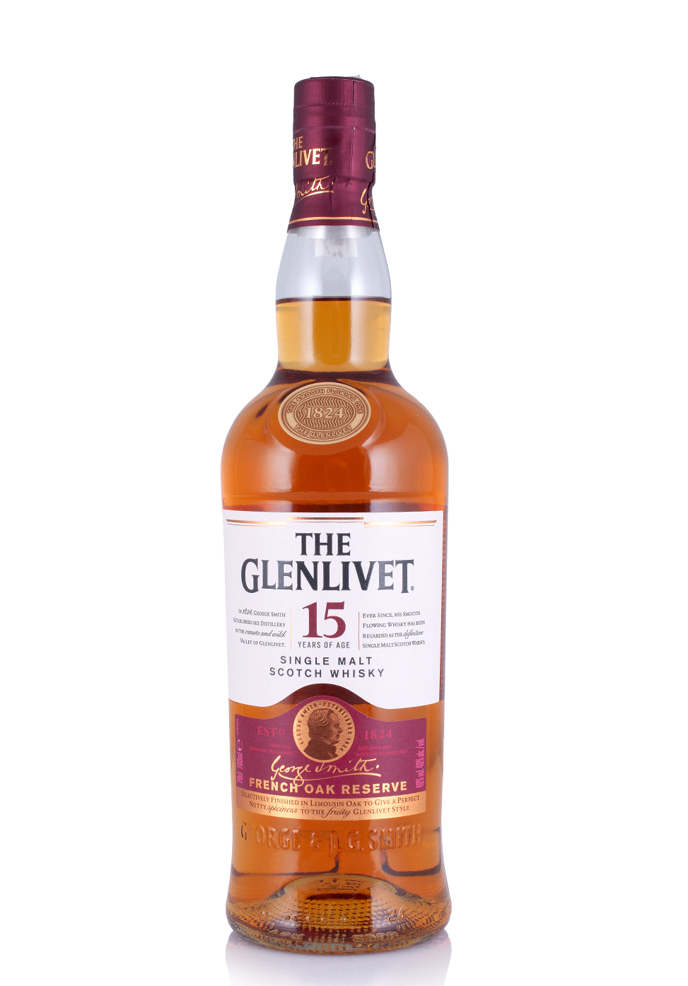 The Glenlivet 15 Year Old French Oak Reserve Single Malt Scotch Whisky