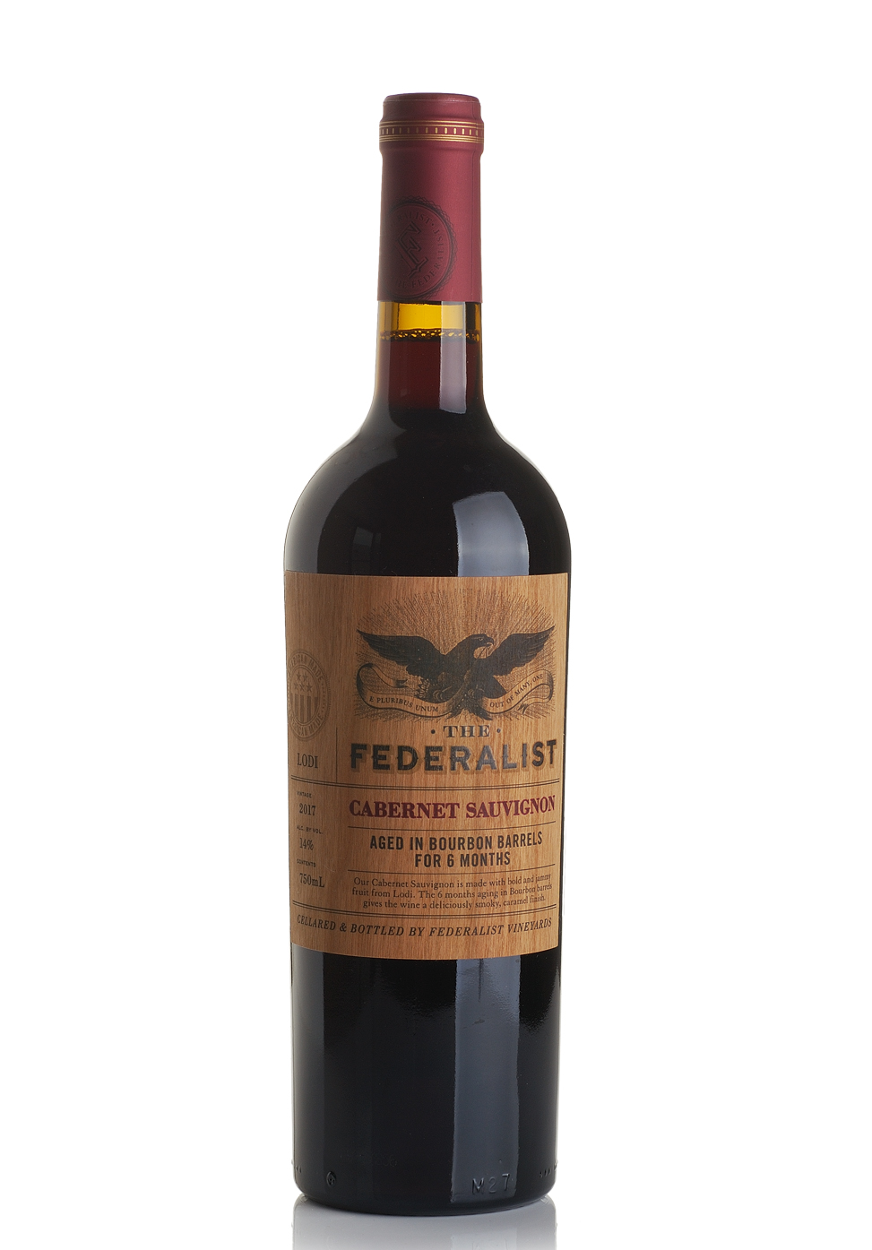 The Federalist Cabernet Sauvignon Bourbon Barrel Aged