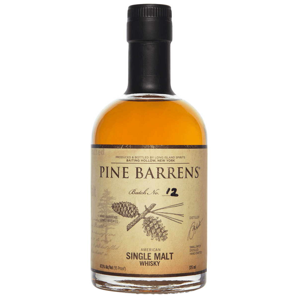 Pine Barrens Bottled-in-Bond American Single Malt Whisky