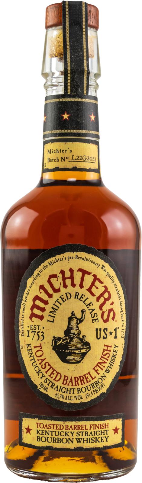 Michter's US*1 Toasted Barrel Finish Sour Mash Whiskey