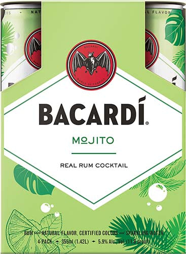 Bacardí Mojito Ready-to-Drink Cocktail