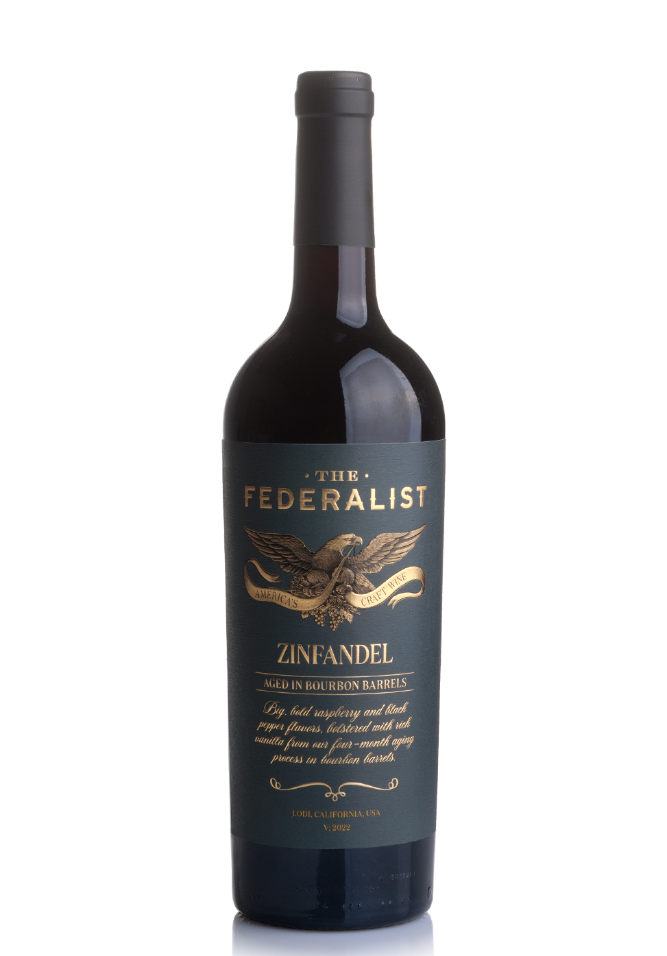 The Federalist Zinfandel Bourbon Barrel Aged