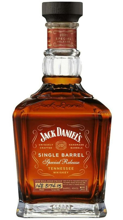 Jack Daniel's Single Barrel Special Release Coy Hill High Proof Tennessee Whiskey