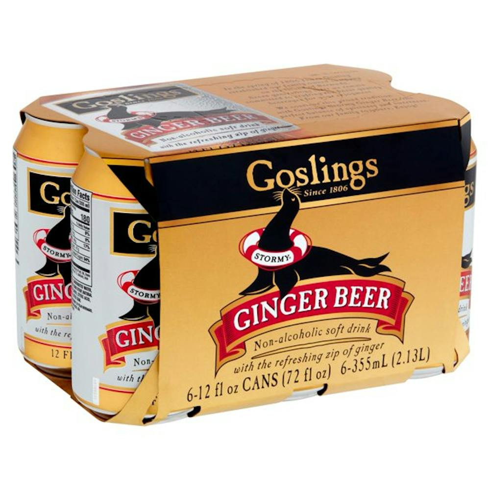 Goslings Gold Seal Bermuda Ginger Beer (6-Pack)