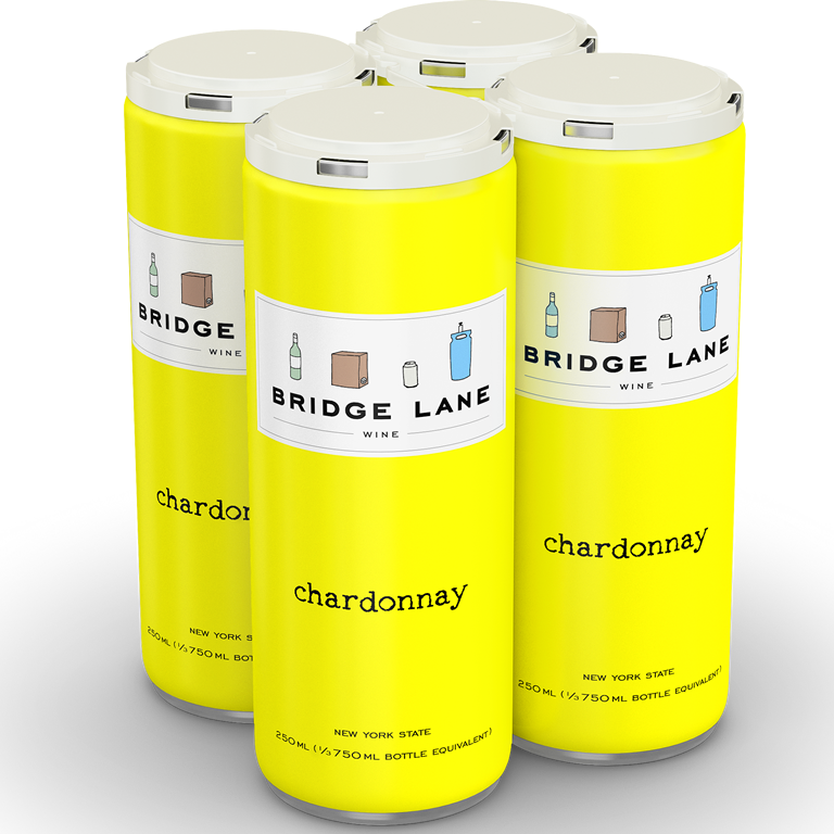 Bridge Lane Chardonnay 4-Pack (Slim Cans)