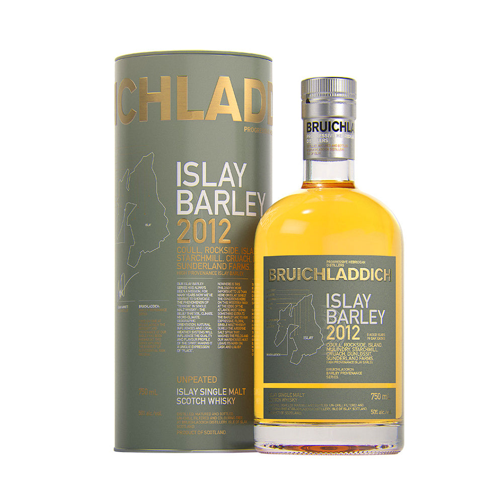 Bruichladdich Islay Barley 2012 Unpeated Single Malt Scotch Whisky