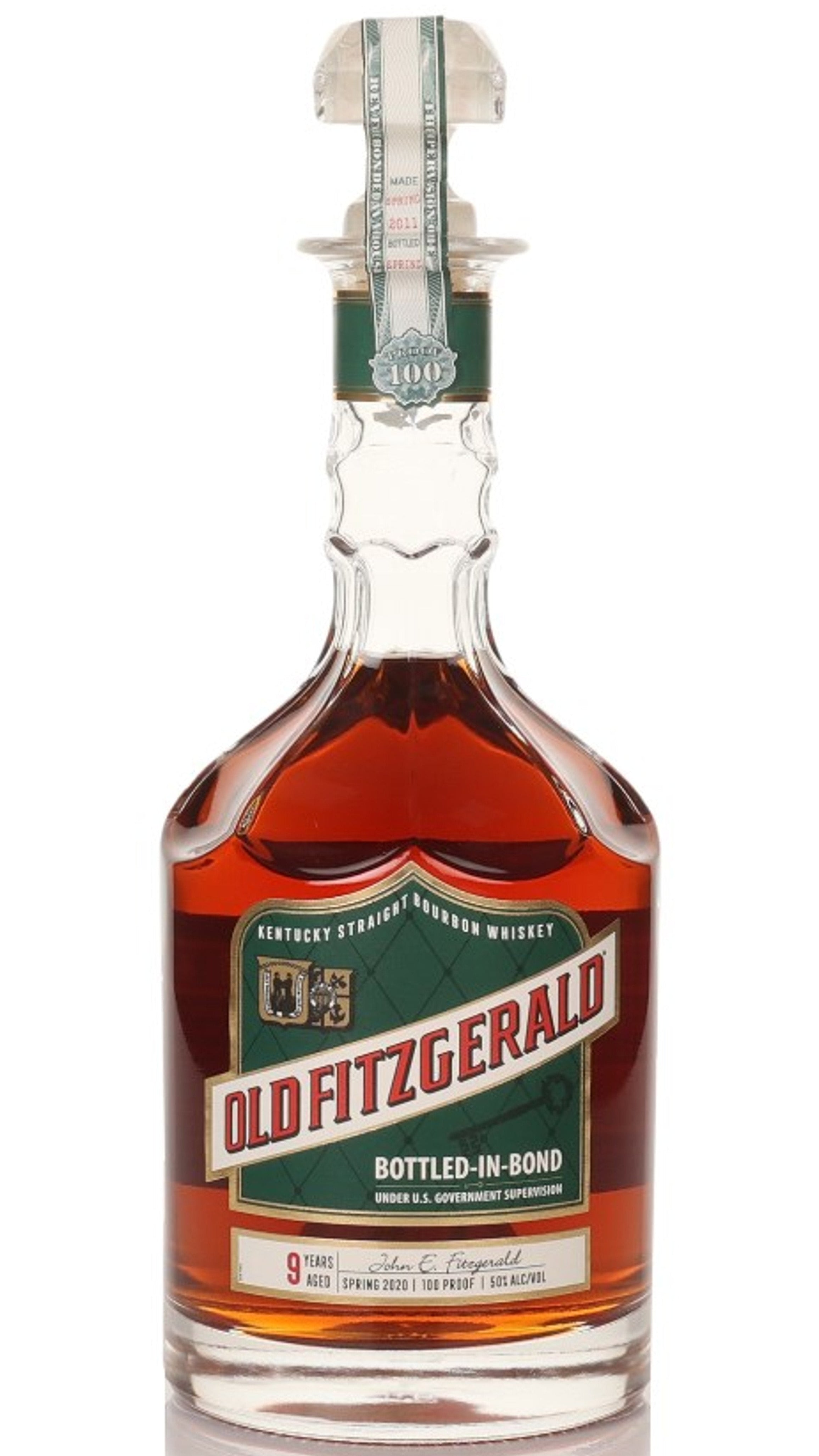 Old Fitzgerald 9 Year Old BIB Straight Bourbon Whiskey