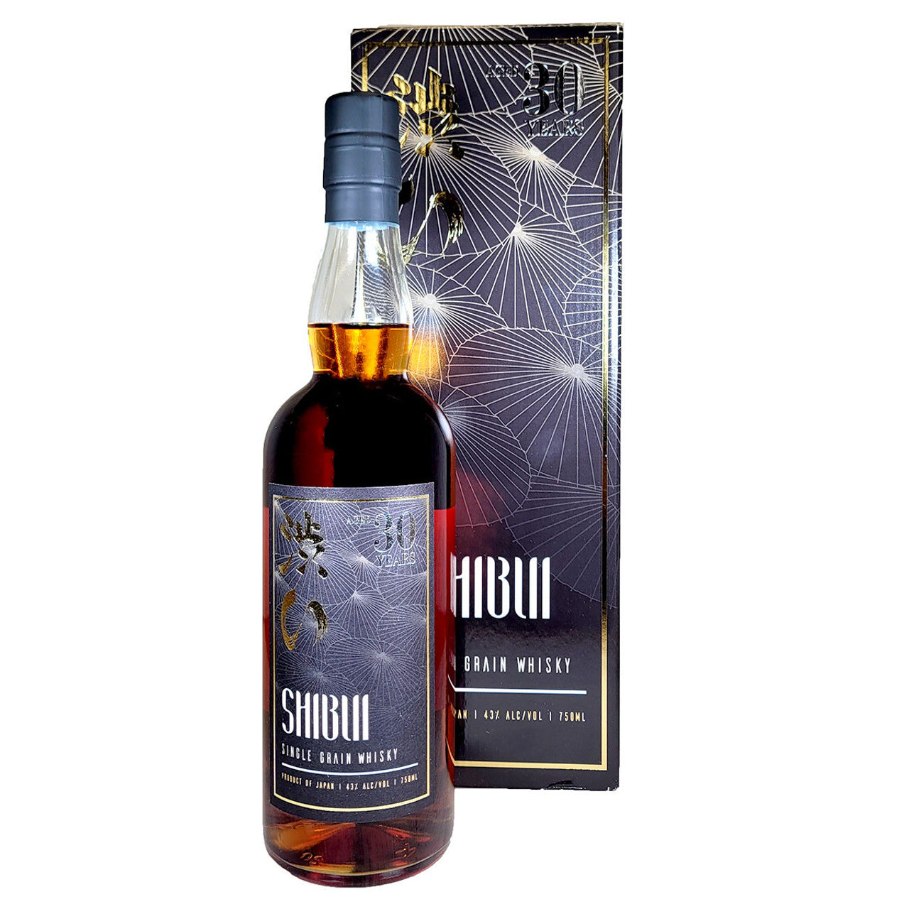 Shibui Single Grain 30 Year Old Rare Cask Japanese Whisky