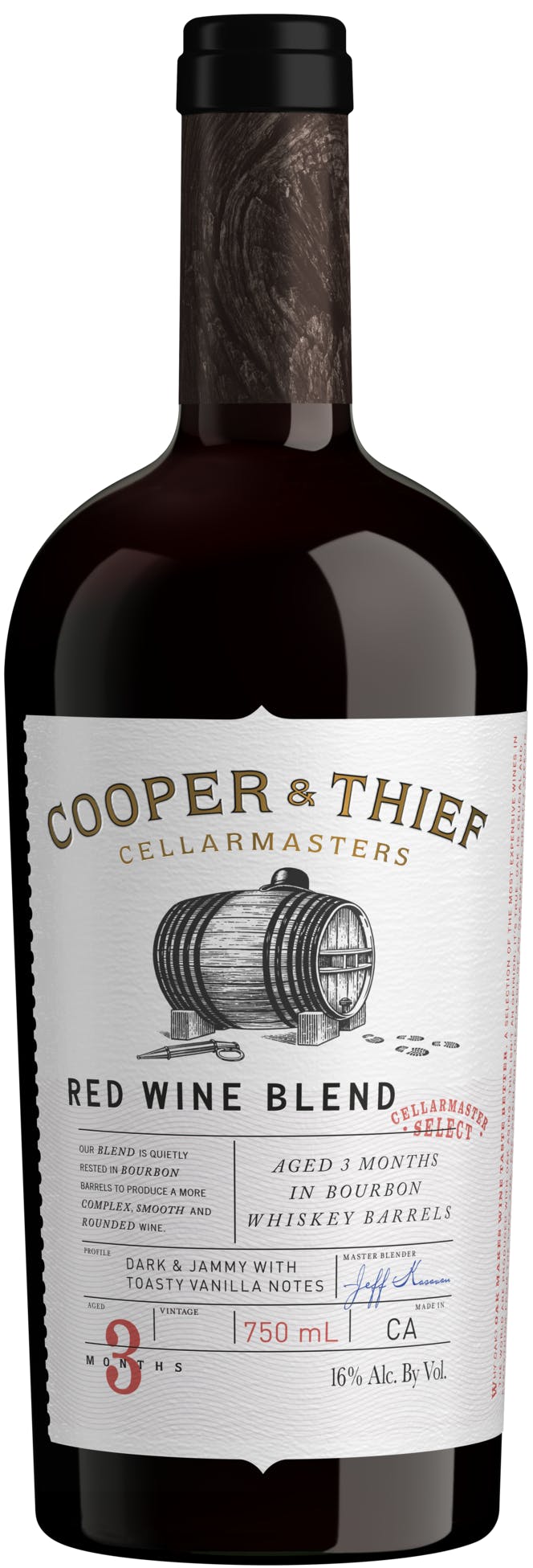 Cooper & Thief Red Blend Bourbon Barrel Aged