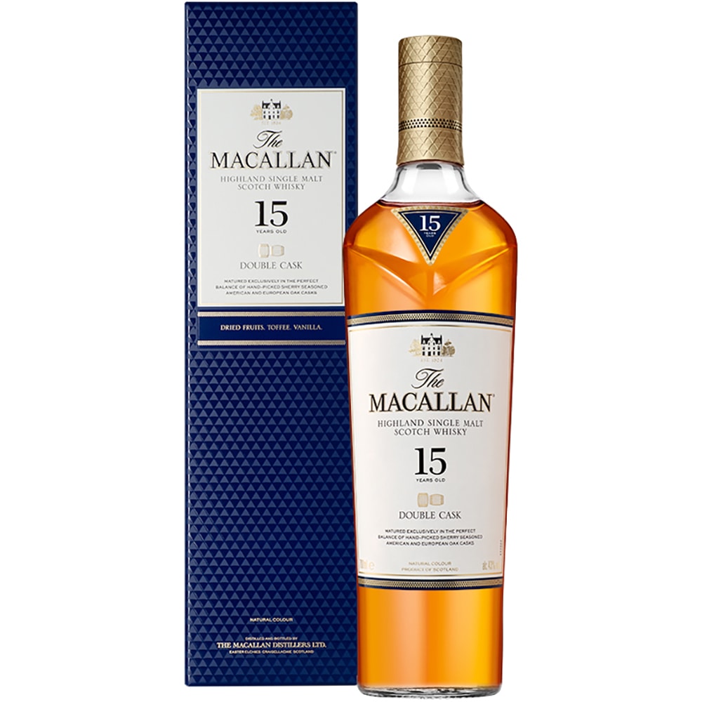 The Macallan 15 Year Old Double Cask Single Malt Scotch Whisky