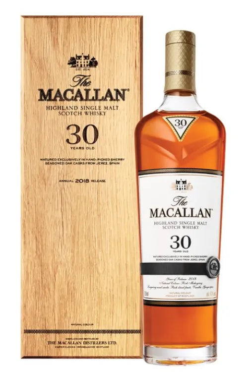 The Macallan 30 Year Old Sherry Oak Single Malt Scotch Whisky