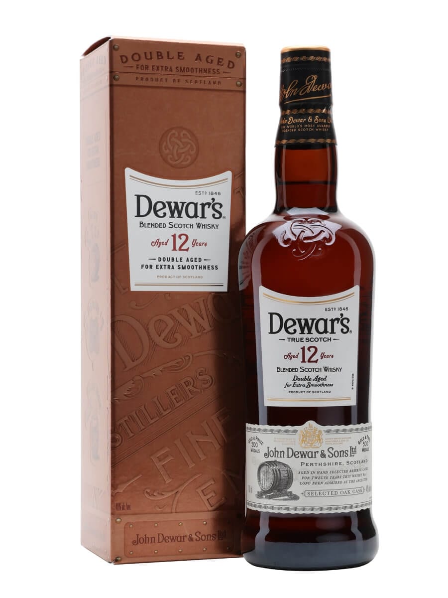 Dewar's Double Aged 12 Year Old Blended Scotch Whisky
