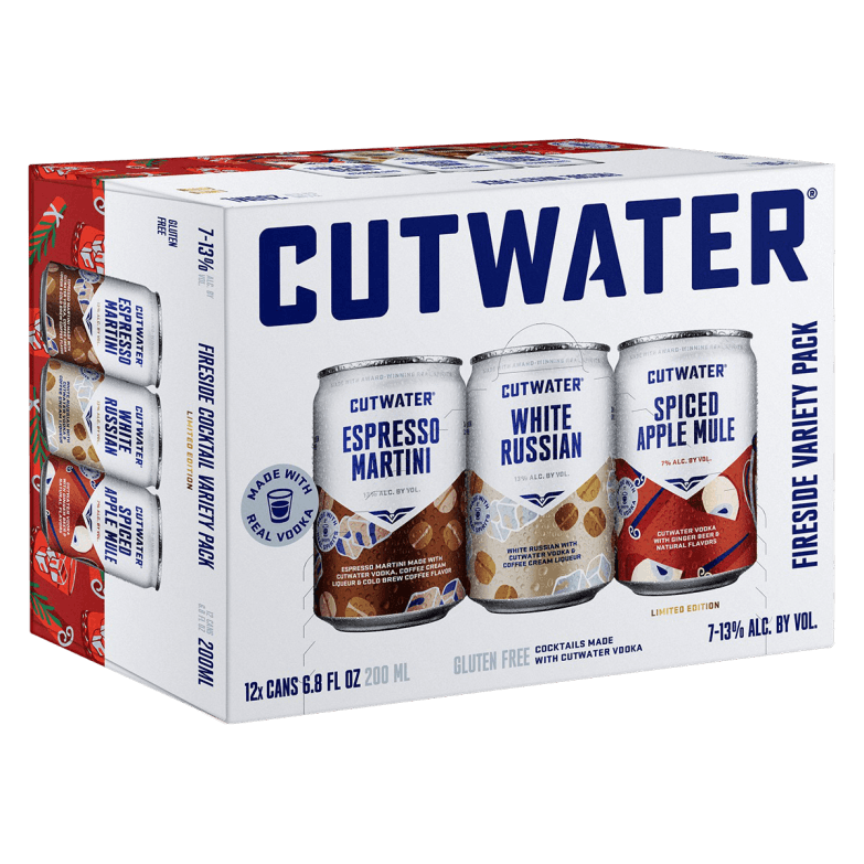 Cutwater Canned Cocktail Fireside Variety Pack