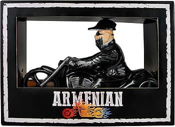 Diamond Armenian Brandy Motorcycle Rider
