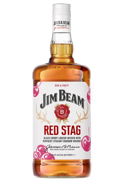 Jim Beam Red Stag Black Cherry Flavored Bourbon Liqueur