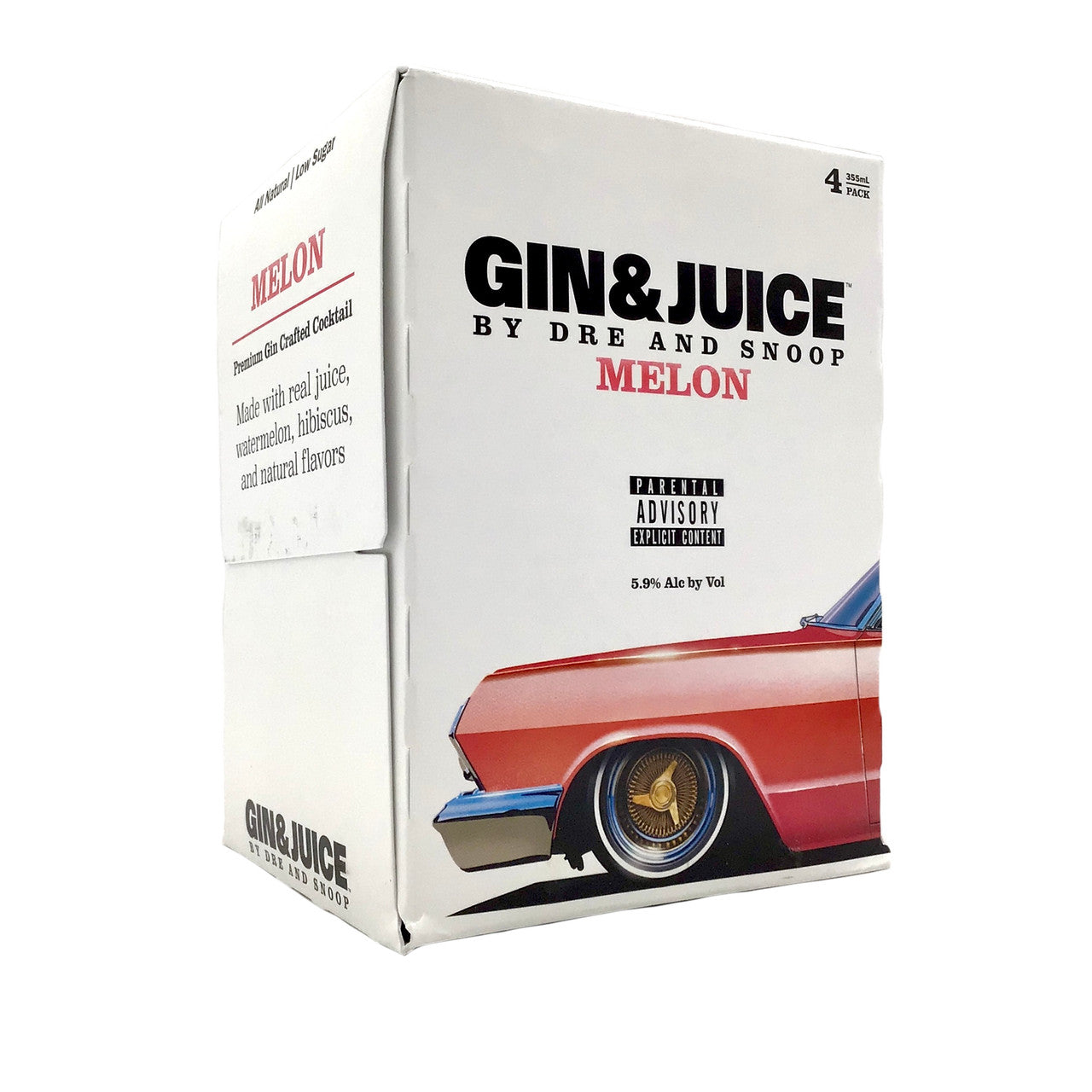 Gin & Juice By Dre and Snoop Melon Cocktail (4-Pack)