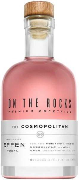 On The Rocks Effen Cosmopolitan