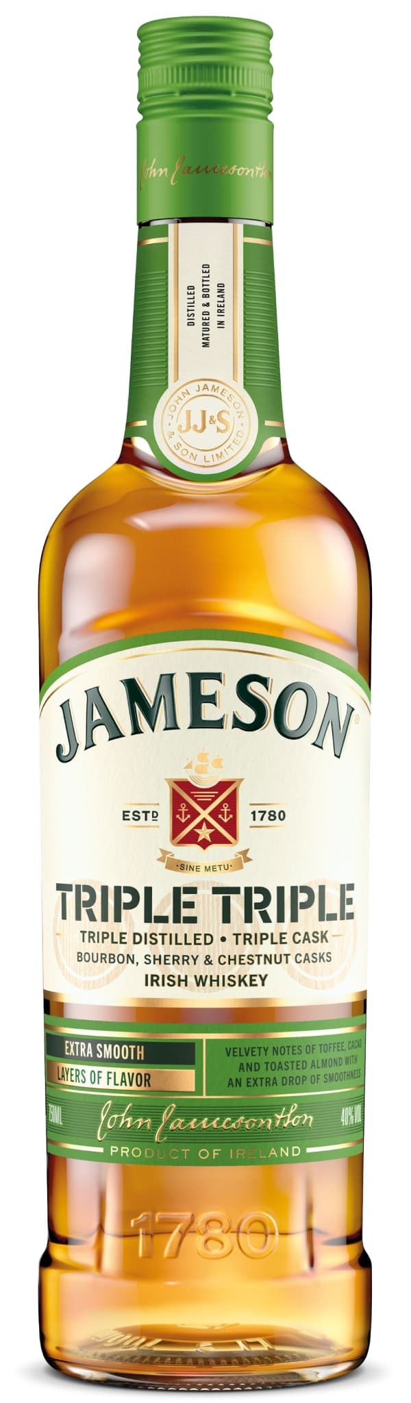 Jameson Triple Irish Whiskey