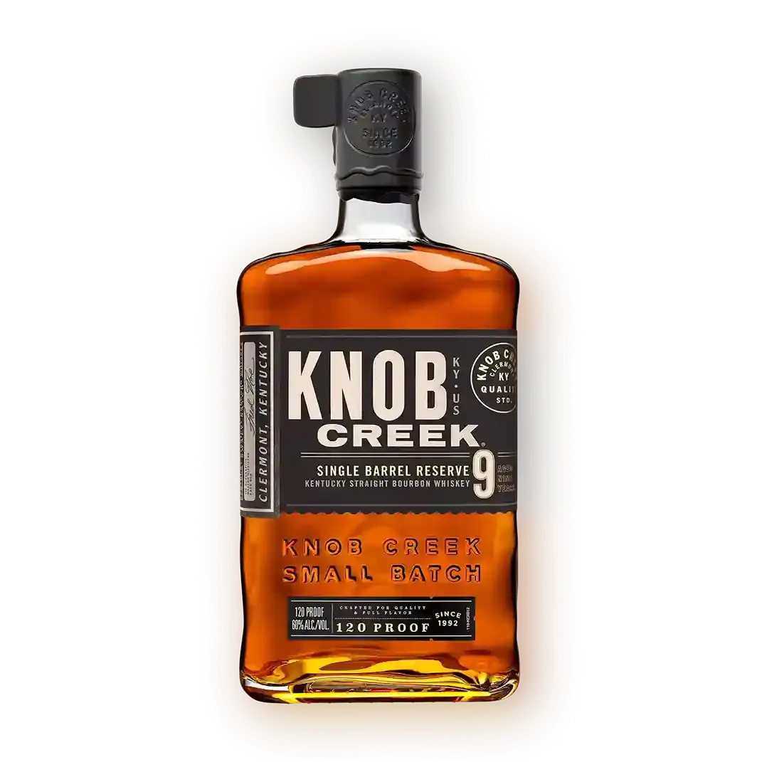 Knob Creek 9 Year Old Single Barrel Reserve Bourbon Whiskey
