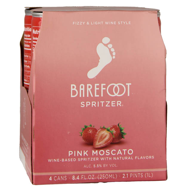 Barefoot Spritzer Pink Moscato Spritzer