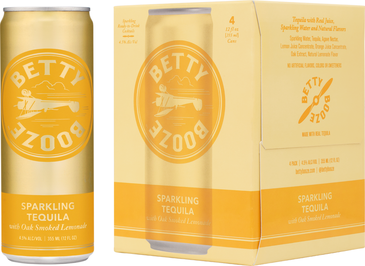 Betty Booze Sparkling Tequila with Oak Smoked Lemonade
