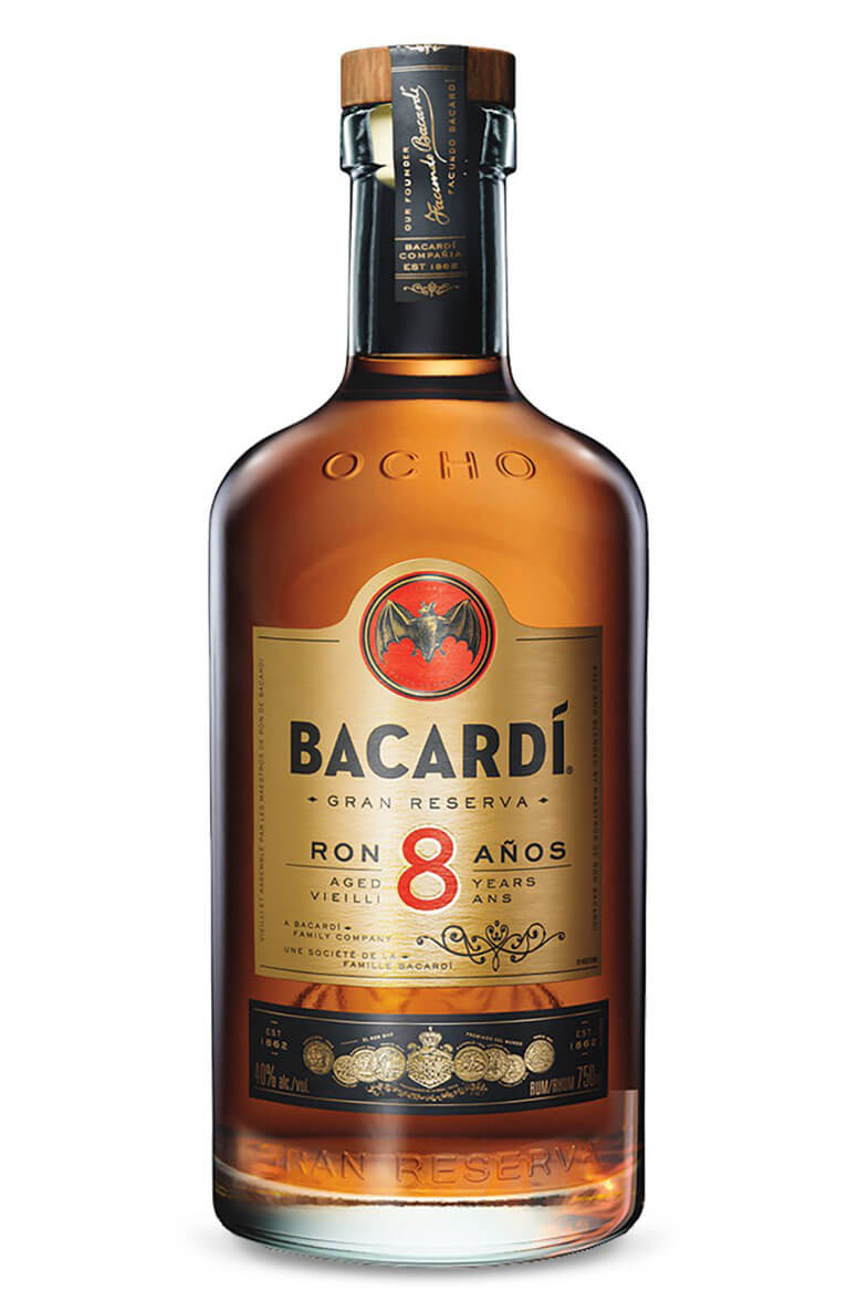 Bacardí Reserva Ocho 8 Year Old Rum