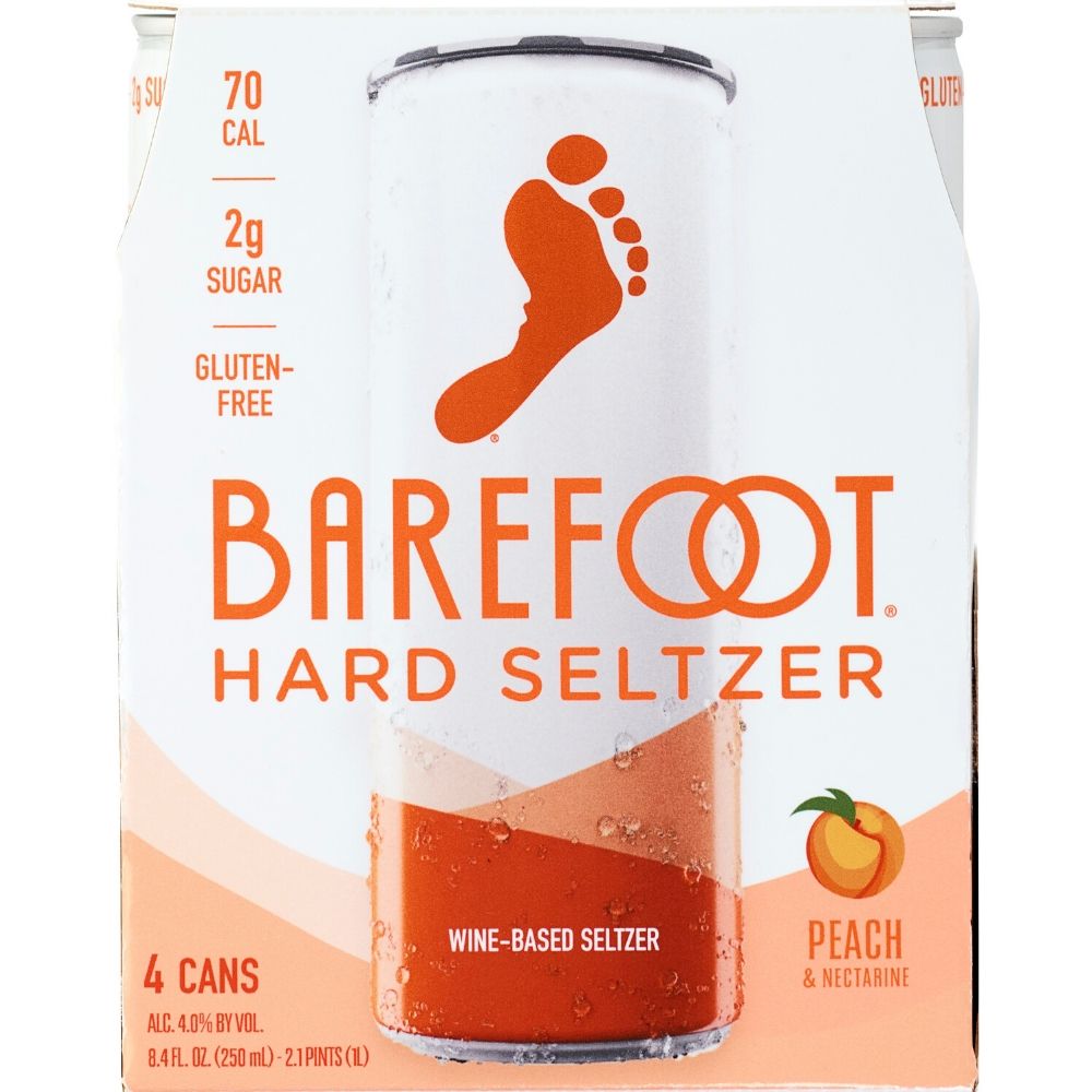 Barefoot Seltzer Seltzer Peach