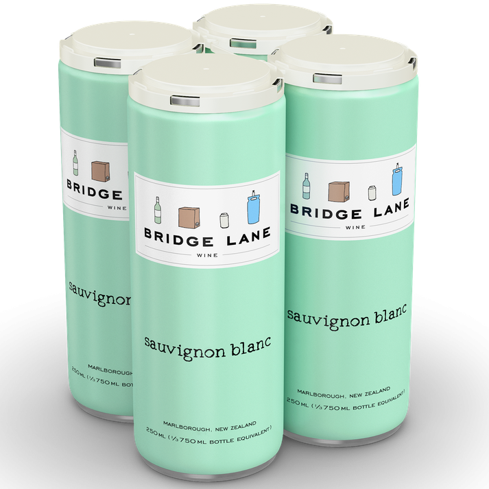 Bridge Lane Sauvignon Blanc 4-Pack (Slim Cans)