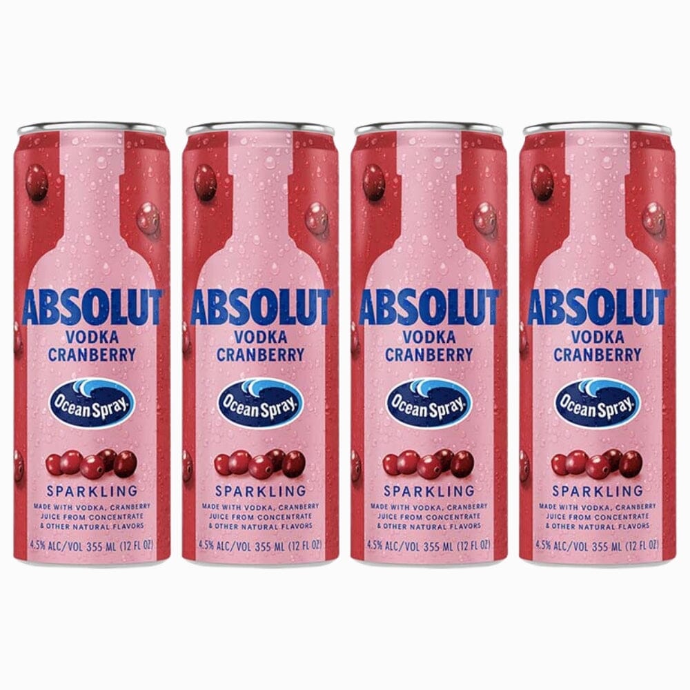 Absolut Ocean Spray Vodka Cranberry Ready-to-Drink
