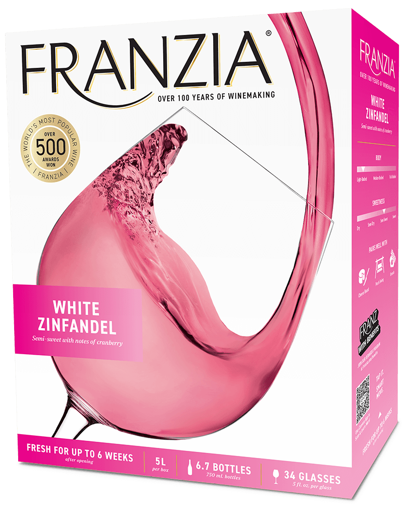 Franzia Chillable Red White Zinfandel