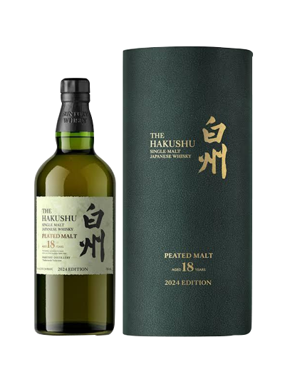 Suntory Single Malt Whisky Hakushu 18 Year Old Peated Malt 2024
